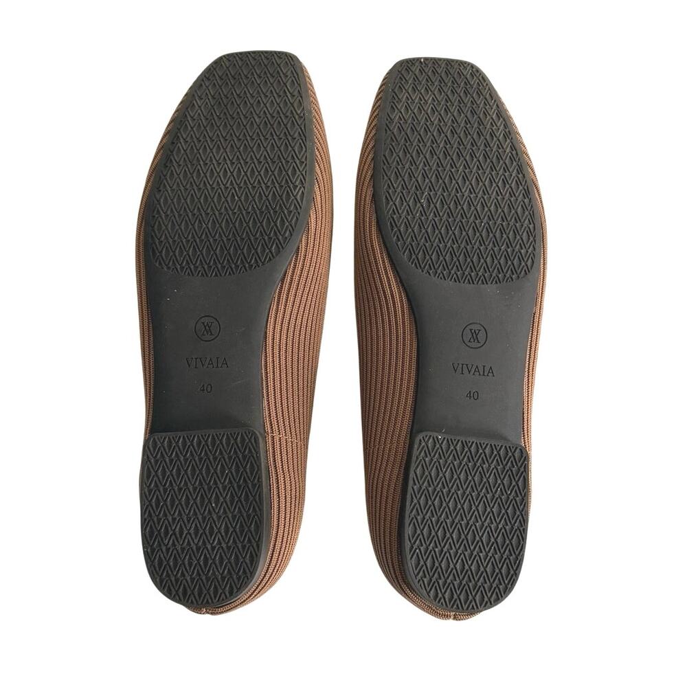 VIVAIA KNIT FLAT Margot 2.0 brown size 40 - Picture 8 of 11